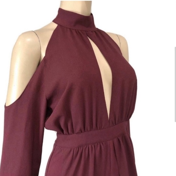 TigER Mist jumpsuit cold shoulder long sleeve S:S - Picture 4 of 16